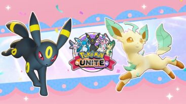Pokemon Unite Umbreon Leafeon