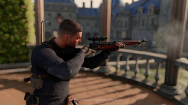 Sniper Elite 5 Character Firing Rifle