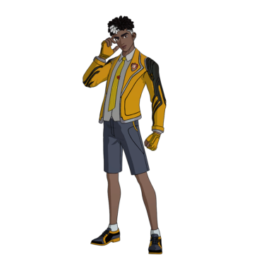 Fortnite Striker Senpai Skin of Cosmetic PNG Image