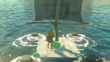 Tears Of The Kingdom Link On A Boat