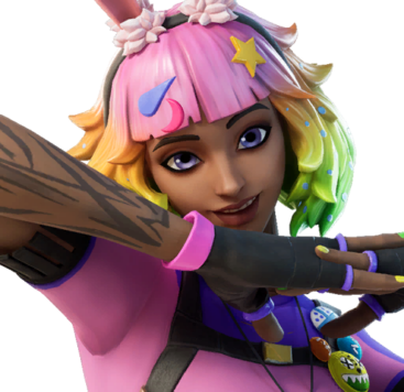 Fortnite Vivi Chroma Skin of Cosmetic PNG Image