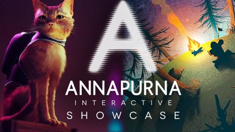 A video thumbnail from the annapurna interactive showcase showing the cat from Stray