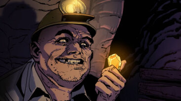 Blood West Miner With Gold Nugget