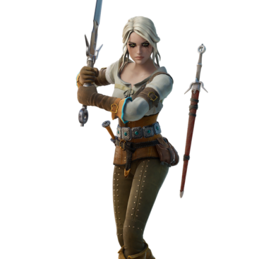 Fortnite Ciri Skin of Cosmetic PNG Image