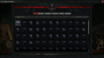 Diablo 4 Codex Of Power