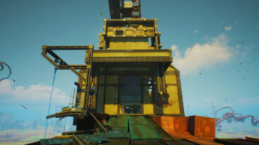 Forever Skies Rusted Building