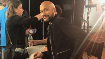 Keegan Michael Key On Set