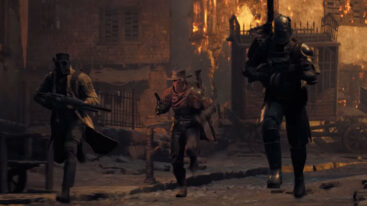 The Gunslinger, Medic, and Challenger classes running into battle in Remnant 2.
