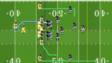 Retro Bowl Offensive Play