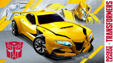 Transformers Rocket League Bumblebee Car
