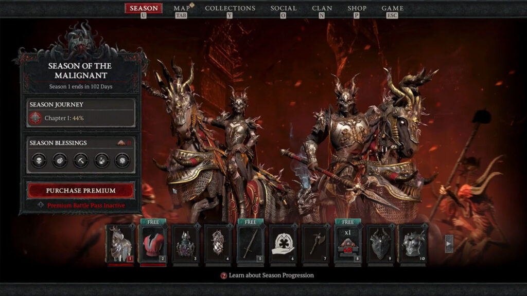 Diablo 4 Season 1 Battle Pass