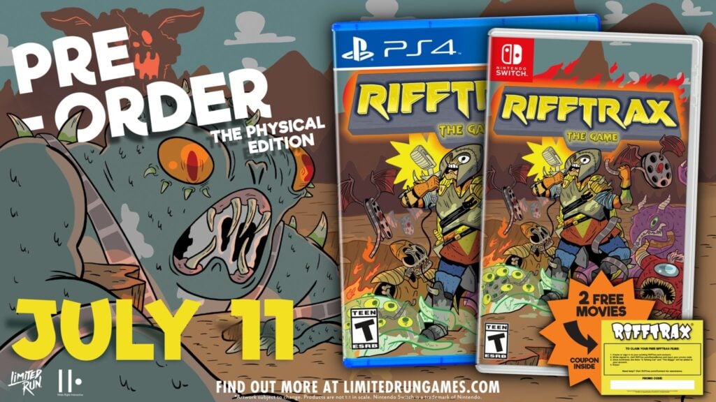 RiffTrax The Game is getting physical editions, preorders open next