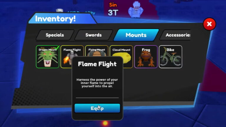 How to Fly in Anime Fighting Simulator X - Flying Mount Guide - Try ...