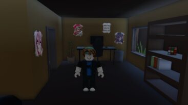 Moderator Life Roblox Avatar Infront Of Computer