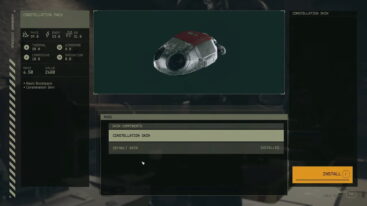 Starfield Constellation Skin How To Apply It