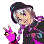Fortnite Black Hat Mae Cosmetic Style for Mae Skin