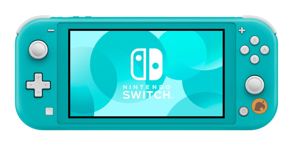 Nintendo Switch Lite Animal Crossing Blue