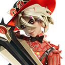 Fortnite Off Cosmetic Style for Joni The Scarlet Skin