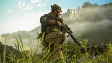 Call Of Duty Modern Warfare 3 Operator In A Field