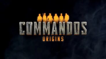 Commandos Origins Logo With Six Operators