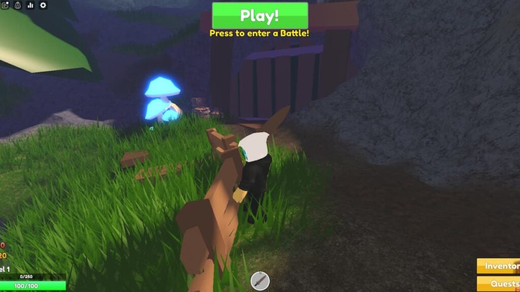 Elemental Dungeons Merchant Location Glowing Mushrooms And Mineshaft