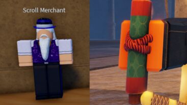 Haze Piece Scroll Scroll Merchant