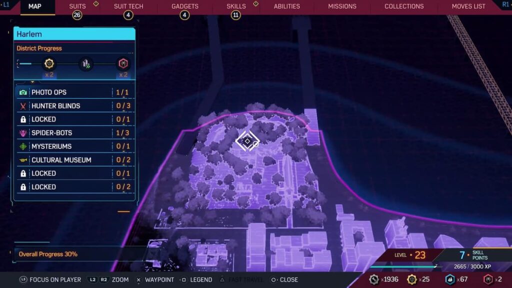 Marvels Spider Man 2 Aunt Mays Grave Harlem Map Location