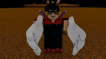 Player With Dual Glove In Slap Battles