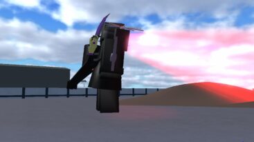Roblox Toilet Defense Ultra Black Robot Red Laser Beam