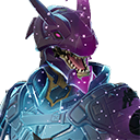 Fortnite Cosmic Legacy Cosmetic Style for Drakon Steel Hybrid Skin