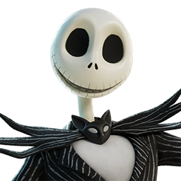 Fortnite Jack Skellington Skin of Cosmetic Icon Image