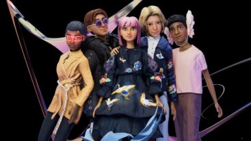 Avatars Dressed In Digital Fashion From Roblox Marketplace