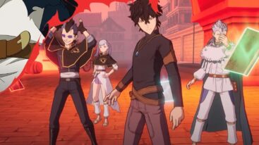 Black Clover M Codes Characters Posing