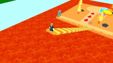 Roblox 1 Stairs Every Second Roblox Avatar Standing On Lava Brick Staircase
