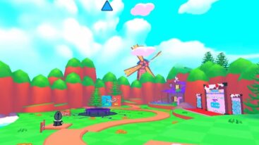 Roblox Cake Simulator Standing On A Hill Overlooking A Windmill