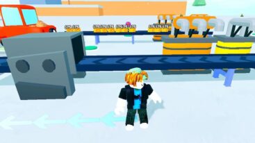 Roblox Cheese Factory Avatar Standing In Front Of Cheese