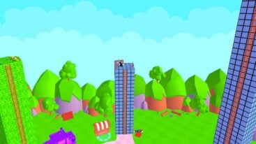 Roblox Get Richer Every Click Small Tower Between Two Bigger Ones