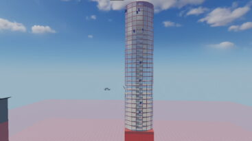 Roblox Jenga Tower A Car About To Impact A Tower