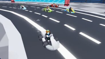 Roblox New Car Race Racing On A Track With Other Players