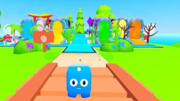 Roblox Tapping Adventure Baby Dragon Pet On A Bridge With Portals Behind