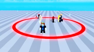 Roblox The Circle Game Standing In A Red Circle
