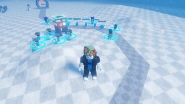 Roblox Voxel Defenders Tower Defense Placing Units Against Enemies