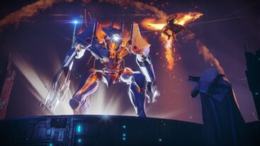 Destiny 2 Guardian Against Big Robot Thing