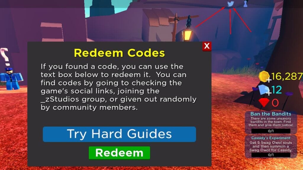 Comment utiliser des codes dans Hero Havoc Roblox