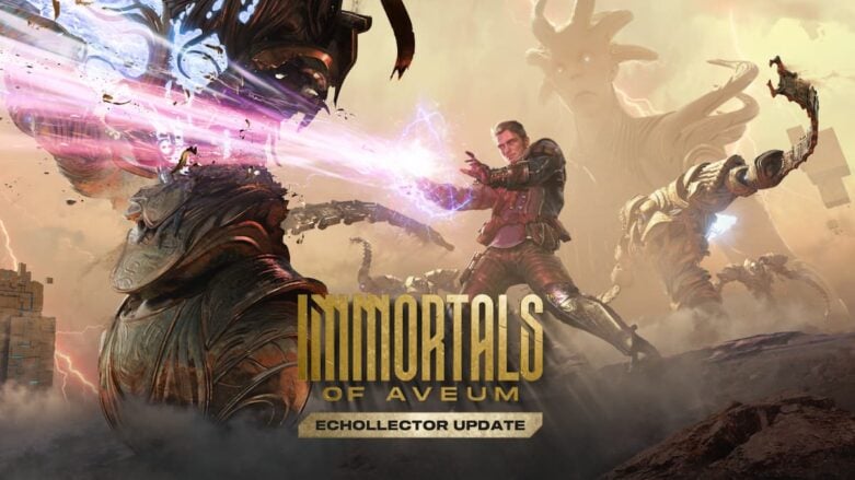 Immortals Of Aveum Echollector actualiza al mago usando magia para destruir enemigos cerca de otros enemigos