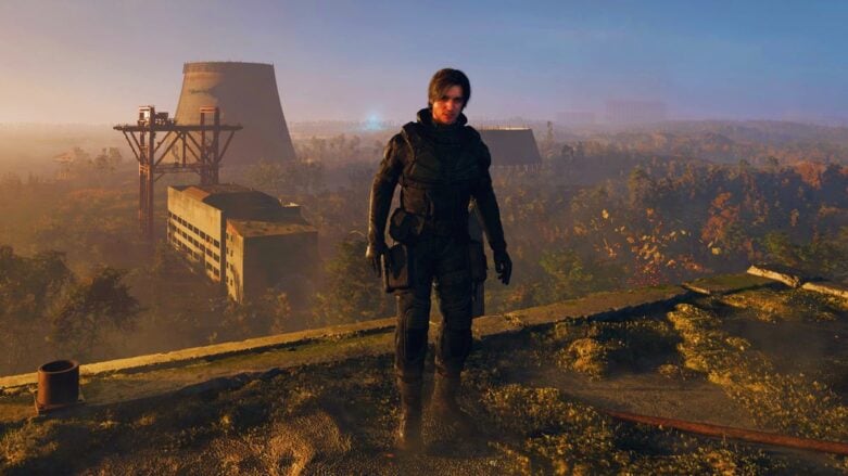 Stalker 2 Person On Rooftop