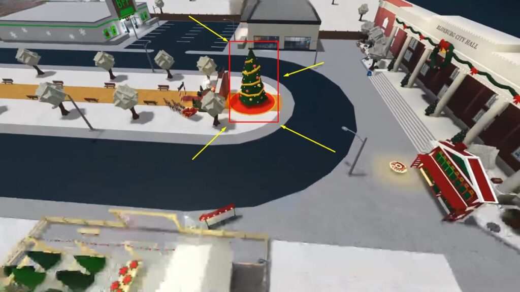 Bloxburg Elf 11 Christmas Tree