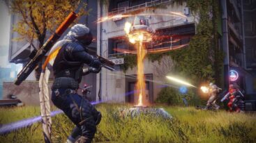 Destiny 2 Shooting Enemies