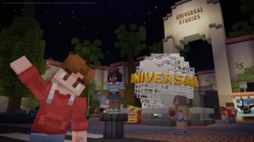 Players In Minecraft At Universal Studios
