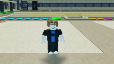 Roblox Gun Merge Tycoon Standing In Front Of Weapons